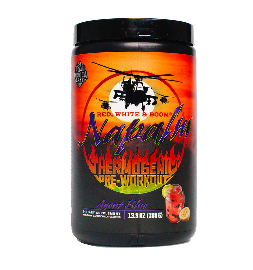 Red, White, & Boom Napalm Thermogenic PreWorkout 'Merica Labz