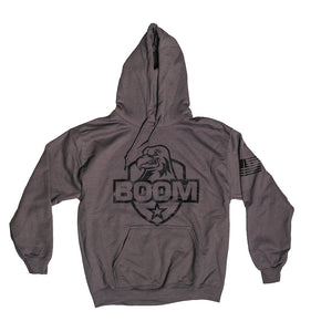 Grey Boom Hoodies